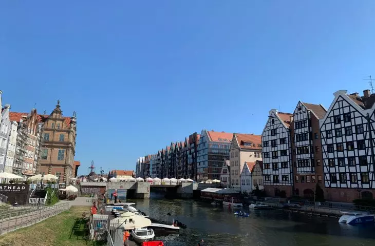 right: view of Granary Island