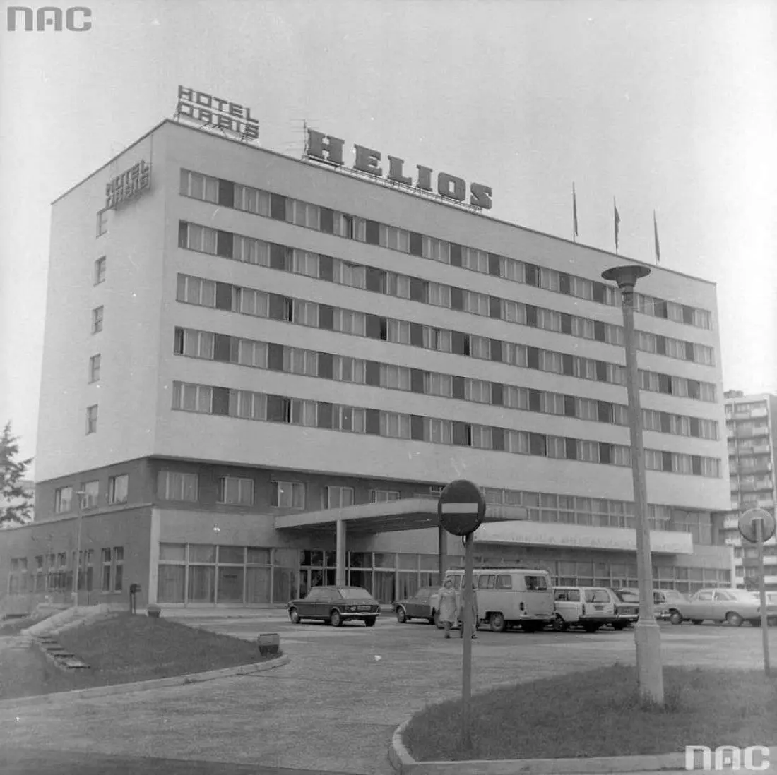 Hotel Helios, Toruń,
1972