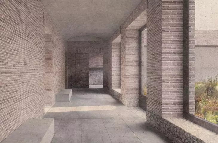 Projekt centrum rekolekcyjnego w Sulejowie
