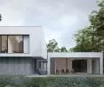Dom K01, przestrzeń dzienna i sypialna