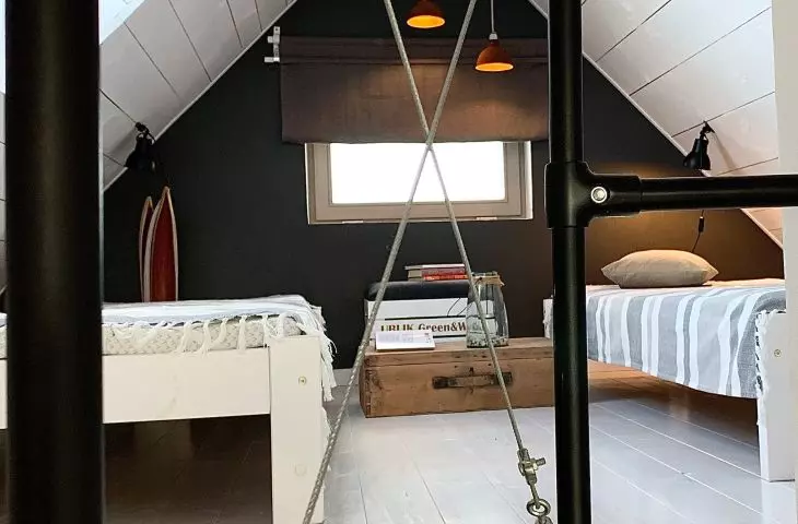 Attic bedroom