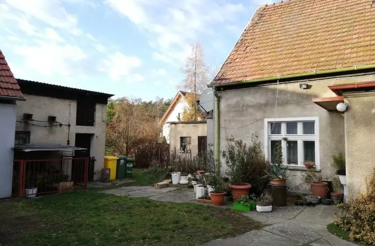 The architects decided to keep the existing house