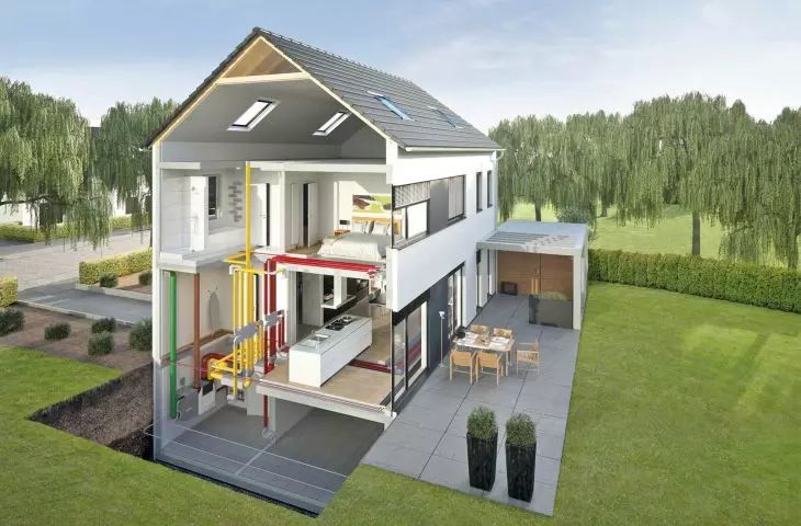 Air distribution scheme