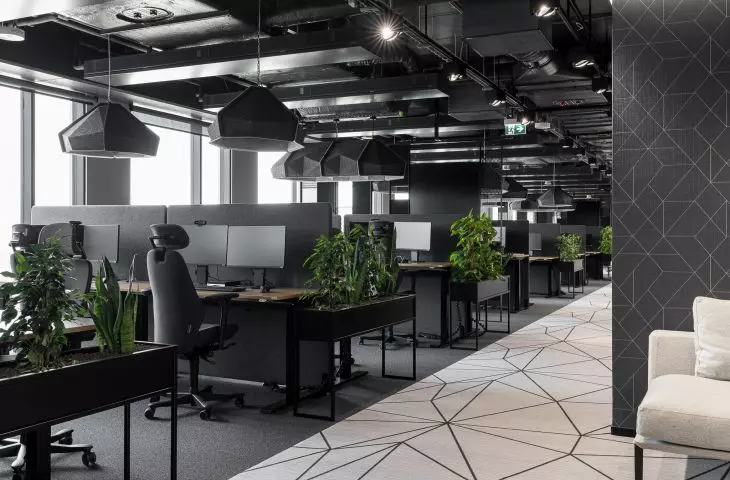 Wnętrza biur Universal-Investments