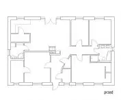 projection of the house before reconstruction