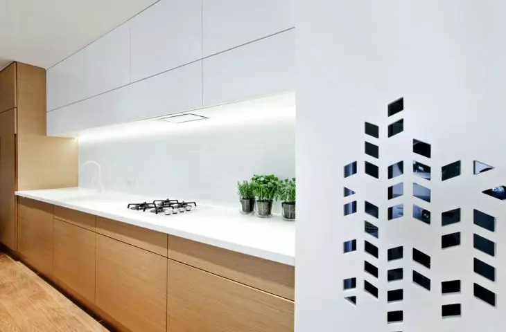 openwork perforation in the kitchen