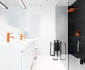 bathroom by the children's rooms