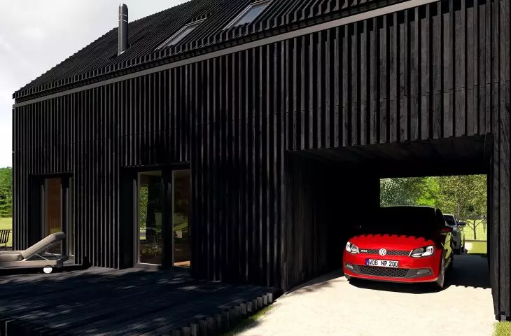 Larger house with garage