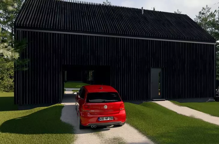 House with garage