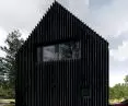 Shou sugi ban wood facade 