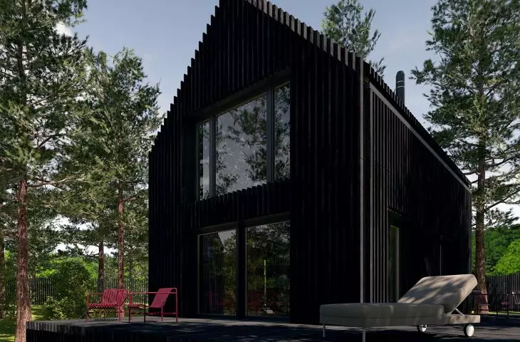 The houses are intended for rental