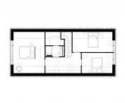 House Type A, attic plan