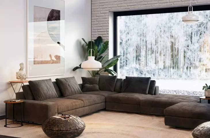 House Mirror, living area