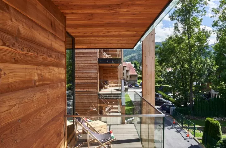 Bachleda Club Residence, balconies