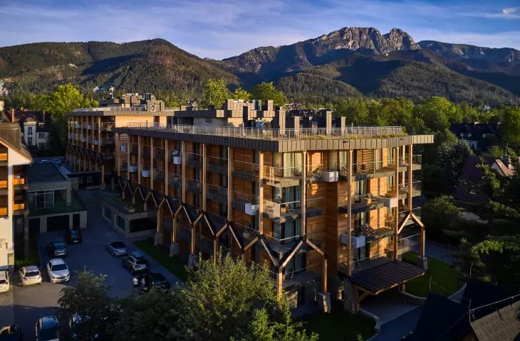 Hotel with a view of the Tatra Mountains