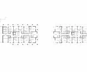 Ground and first floor plan