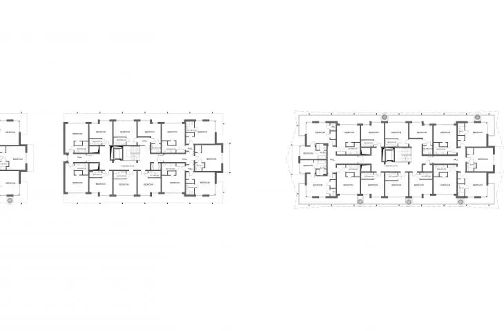 Second and third floor plan 