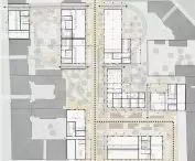 Rzut projektowanych budynków