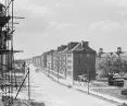 ulica Budowlanych, ok. 1956 r.