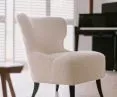Soft armchair to match the bright living room