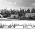 View of the eastern elevation of the establishment