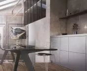 Wnętrze galerii, jadalnia