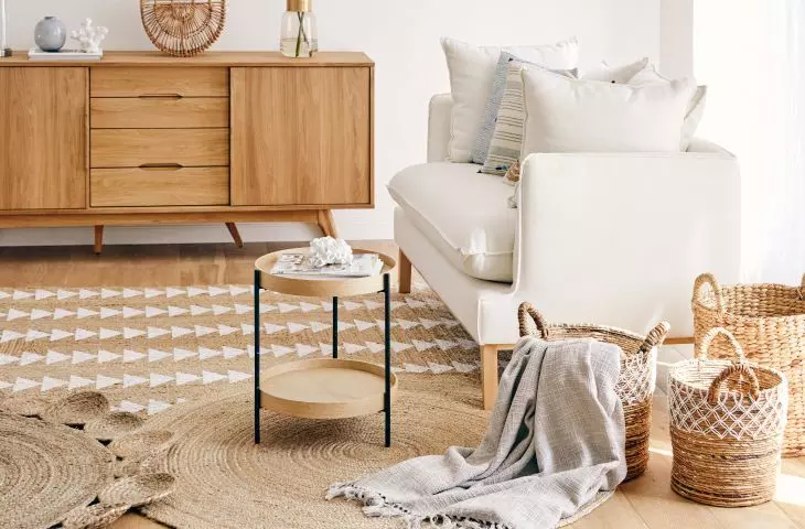 Natural materials in interiors