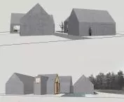 Jura house, elevations