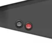 Slim air curtain with motion sensor - control buttons