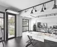 Kurtyna powietrzna Slim – wejście do pracowni architektonicznej