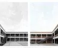 The building refers to the architecture of typical Sudanese schools