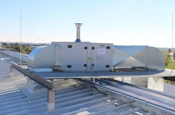 EOLO RT type ROOF-top gas air heater