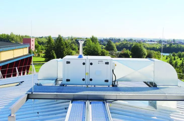 EOLO RT type ROOF-top gas air heater