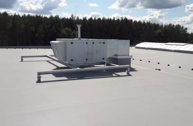 Nagrzewnica powietrzna gazowa EOLO RT typu ROOF-top