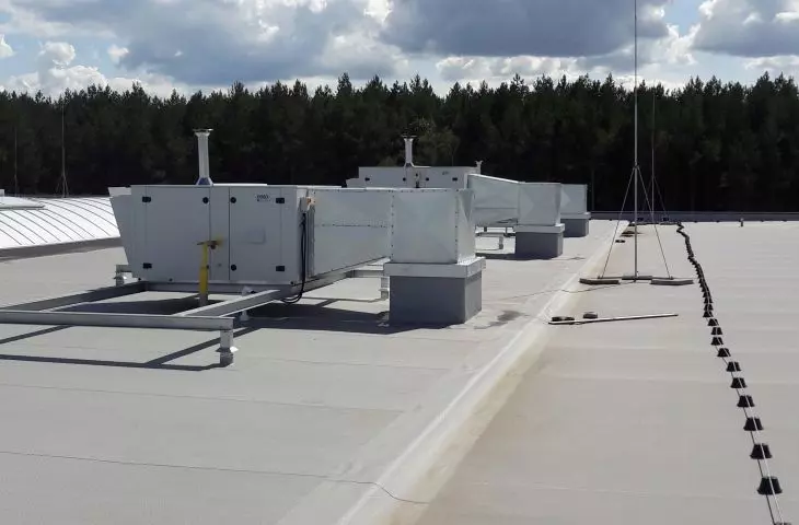 Nagrzewnica powietrzna gazowa EOLO RT typu ROOF-top