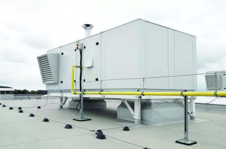 Nagrzewnica powietrzna gazowa EOLO RT typu ROOF-top