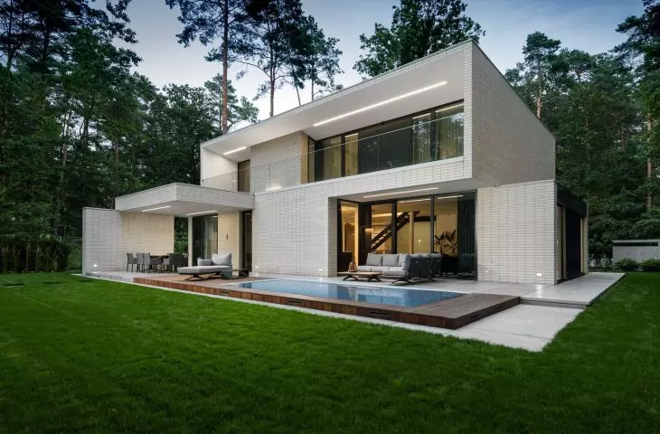 Home in the evening