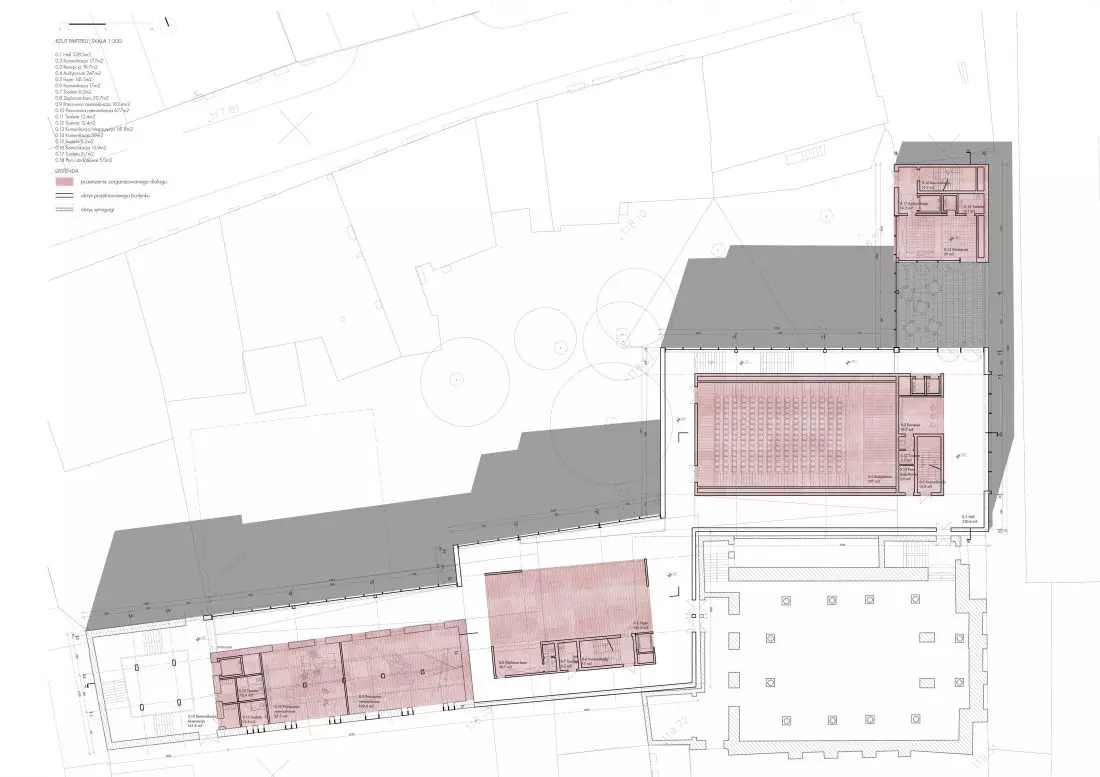 Rzut parteru Centrum