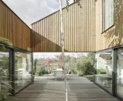 House in Lomianki, atrium