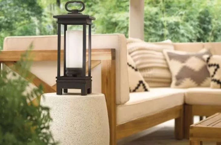 Mobile lighting for the garden