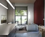 interior of the house, visualization