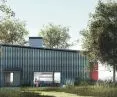 prosta bryła domu komponować się będzie z otaczającą go naturą