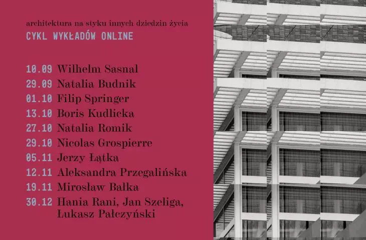 cykl wykładów Więcej niż architektura