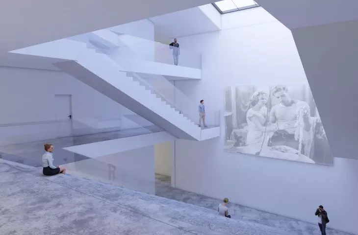 Film Art Institute in Szczecin, large skylight