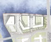 Institute of Film Art in Szczecin, site development plan