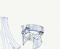 szkic projektu Arco, proj.: Maria Jeglińska-Adamczewska