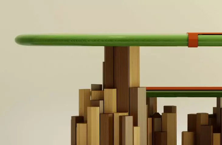 3D render of Kadamba Gate, design: Ini Archibong 