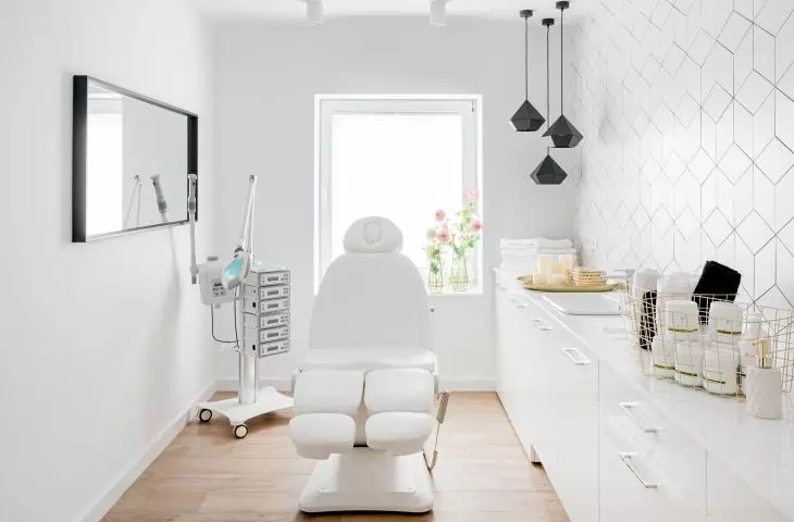 Beauty salon in Kolobrzeg, treatment section