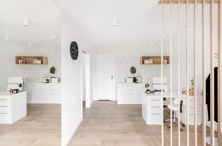 Beauty salon in Kolobrzeg, interior