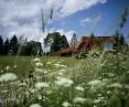 budynek kadruje widok na Otryt, który gdzieniegdzie odbija się na przeszkleniach elewacji